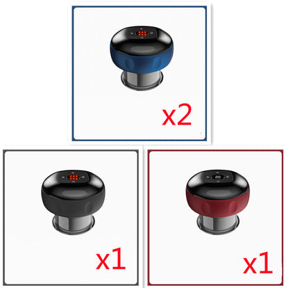 Electric Vacuum Cupping Massage Body Cups Anti-Cellulite Therapy Massager For Body Electric Guasha Scraping Fat Burning Slimming- with FREE expert recovery guide E-book