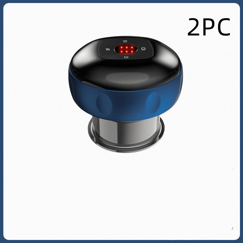 Electric Vacuum Cupping Massage Body Cups Anti-Cellulite Therapy Massager For Body Electric Guasha Scraping Fat Burning Slimming- with FREE expert recovery guide E-book