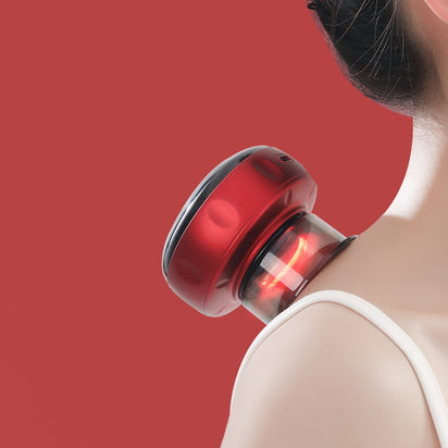 Electric Vacuum Cupping Massage Body Cups Anti-Cellulite Therapy Massager For Body Electric Guasha Scraping Fat Burning Slimming- with FREE expert recovery guide E-book