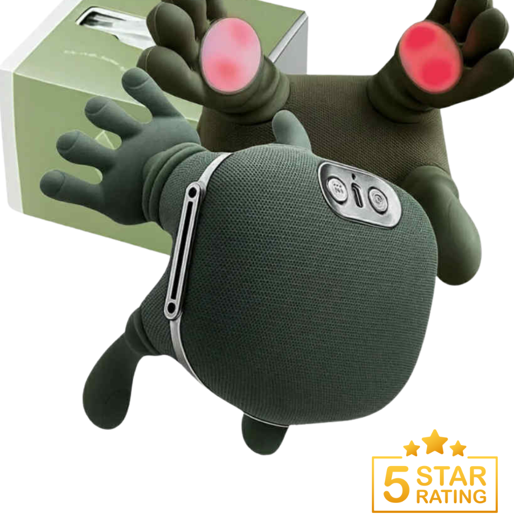 Electric Neck and Shoulder Muscle Massager Simulated Human Hand