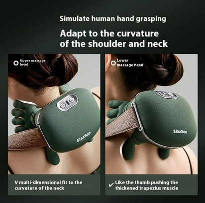 Electric Neck and Shoulder Muscle Massager Simulated Human Hand