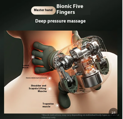 Electric Neck and Shoulder Muscle Massager Simulated Human Hand