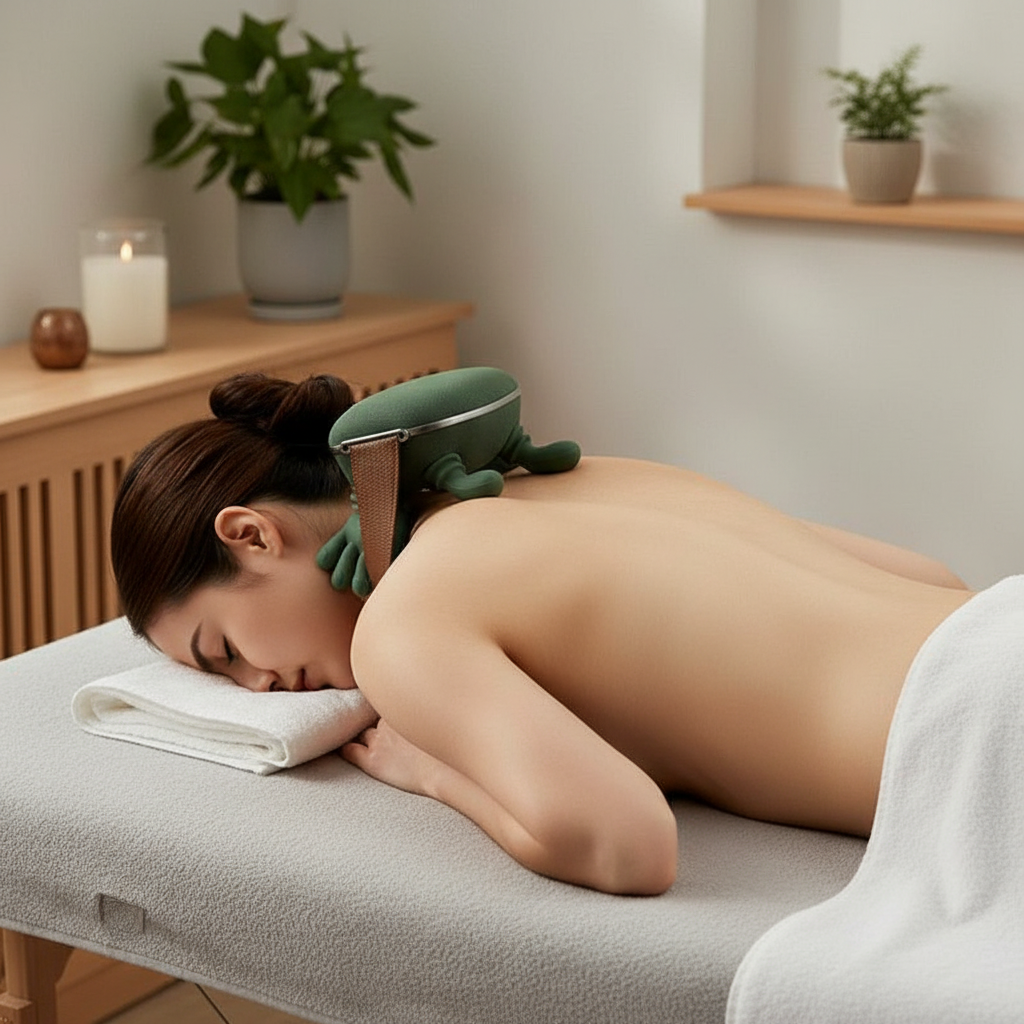 Electric Neck and Shoulder Muscle Massager Simulated Human Hand